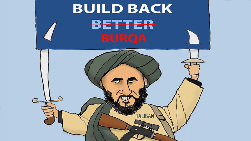 Build Back, planned, biden, taliban, marxist joe HD wallpaper