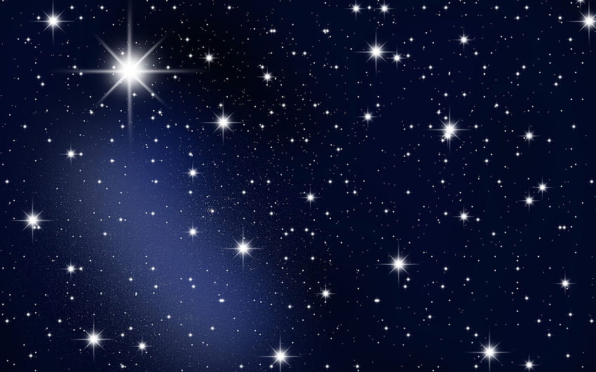 Stars Background, Stars and Moons HD wallpaper