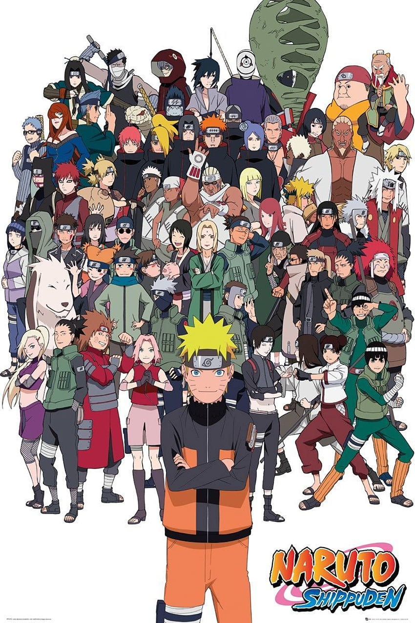 アニメ NARUTO -ナルト- キャラクター、NARUTO - ナルト - 疾風伝のキャラクター HD電話の壁紙