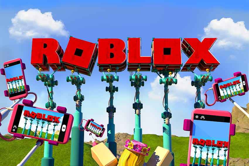 Roblox und Hintergrund, Roblox-Spiel HD-Hintergrundbild