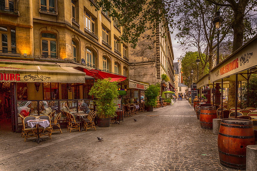 Frankreich, Stadt, Paris, Straße, Straße, Gebäude - Gasse - HD-Hintergrundbild