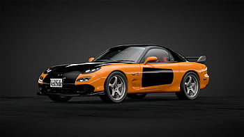 Mazda RX7 drift tuning wallpaper, 1920x1080, 79396