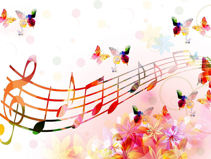 Abstract design background with colorful music notes in 2023 | Music notes,  Music artwork, Music coloring