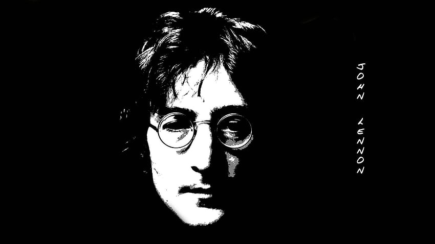 John Lennon'ın Arka Planı HD duvar kağıdı