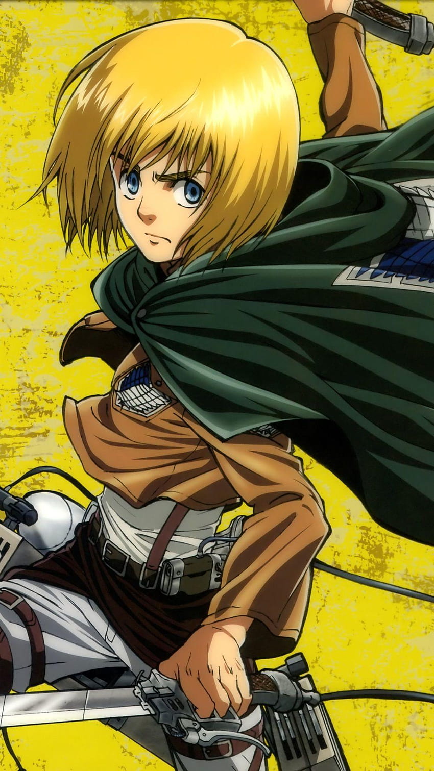 Shingeki No Kyojin Armin, Armin Arlert HD-Handy-Hintergrundbild