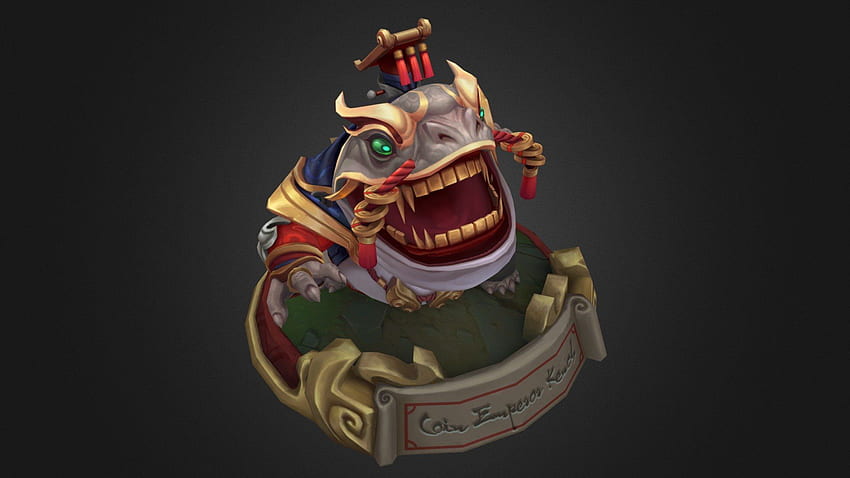 Tahm Kench 3d Model By Duy Khanh Nguyen [cd926b1] Hd Wallpaper Pxfuel