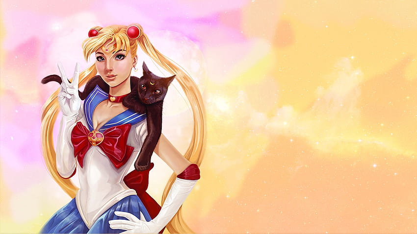 Real Life Sailor Moon and Luna - Sailor Moon HD wallpaper