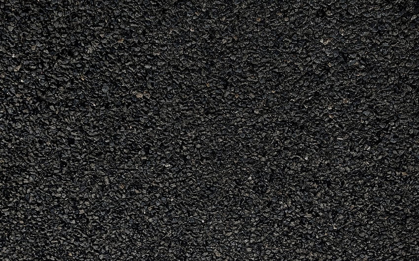 、アスファルトのテクスチャ、道路、黒い石の背景、マクロ、黒い石、道路のテクスチャ、アスファルト、解像度の黒い背景。 高品質 高画質の壁紙