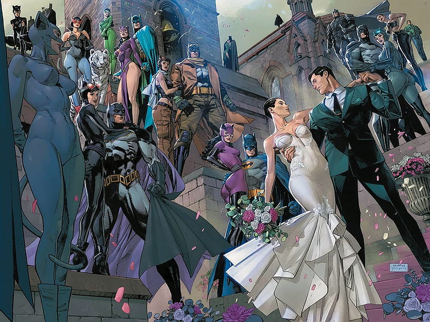 Boda, Superheroes, Comics, Catwoman, Batman, DC Comics HD wallpaper