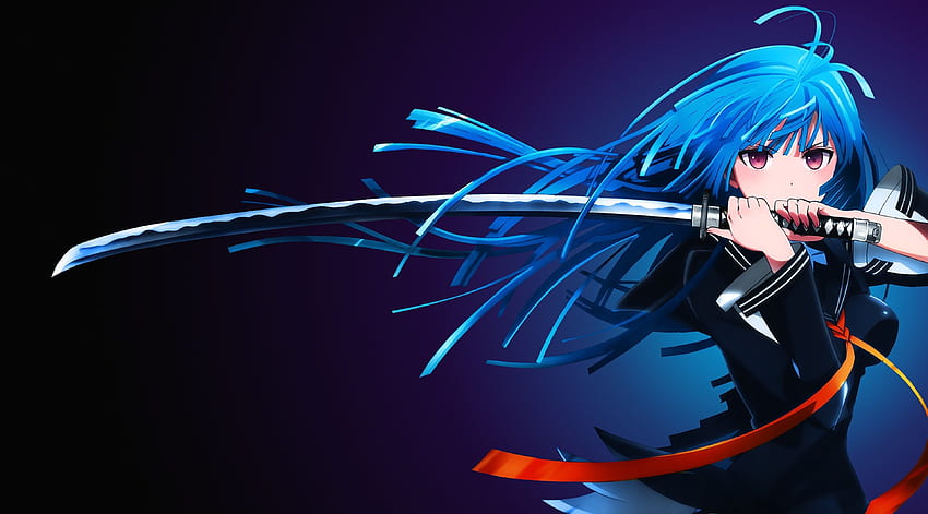 anime in for pc. Sejarah, Gadis animasi, Gambar anime, Cool Anime Blue HD wallpaper