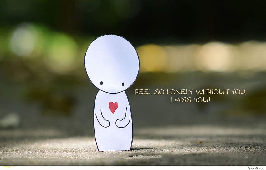 Feel Lonely Without You - & Background HD wallpaper