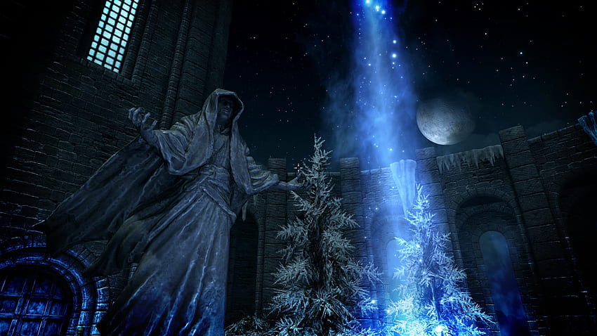 The Elder Scrolls V: Skyrim , Skyrim Büyücüsü HD duvar kağıdı