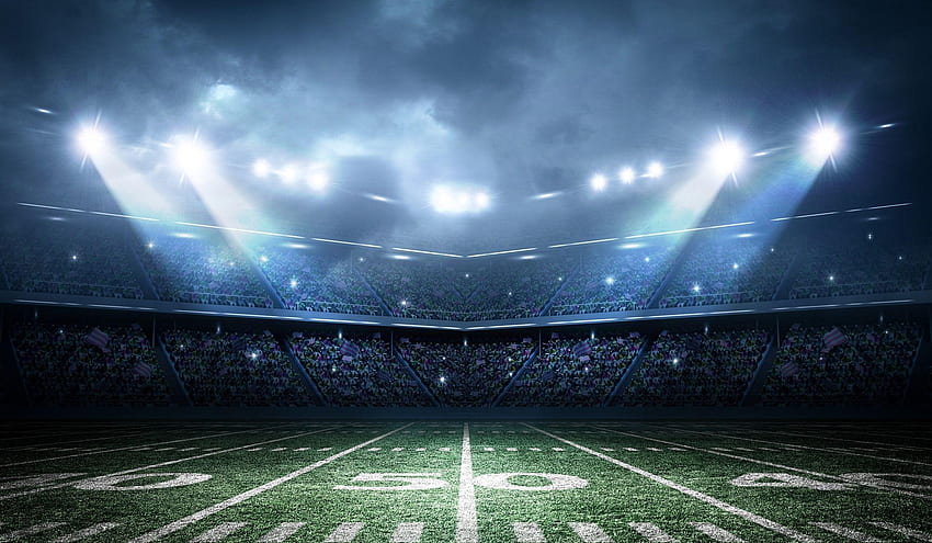 Background Football Stadium, American Football Stadium HD wallpaper