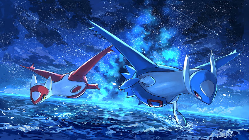 Pokémon by Review: - : Latias & Latios HD wallpaper