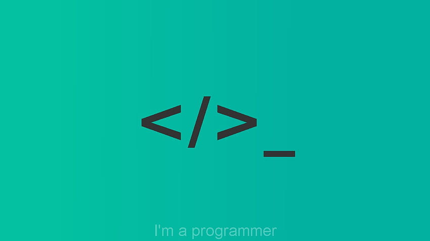 Minimalism programming code html terminal simbol logotype ., Programming Minimalist HD wallpaper