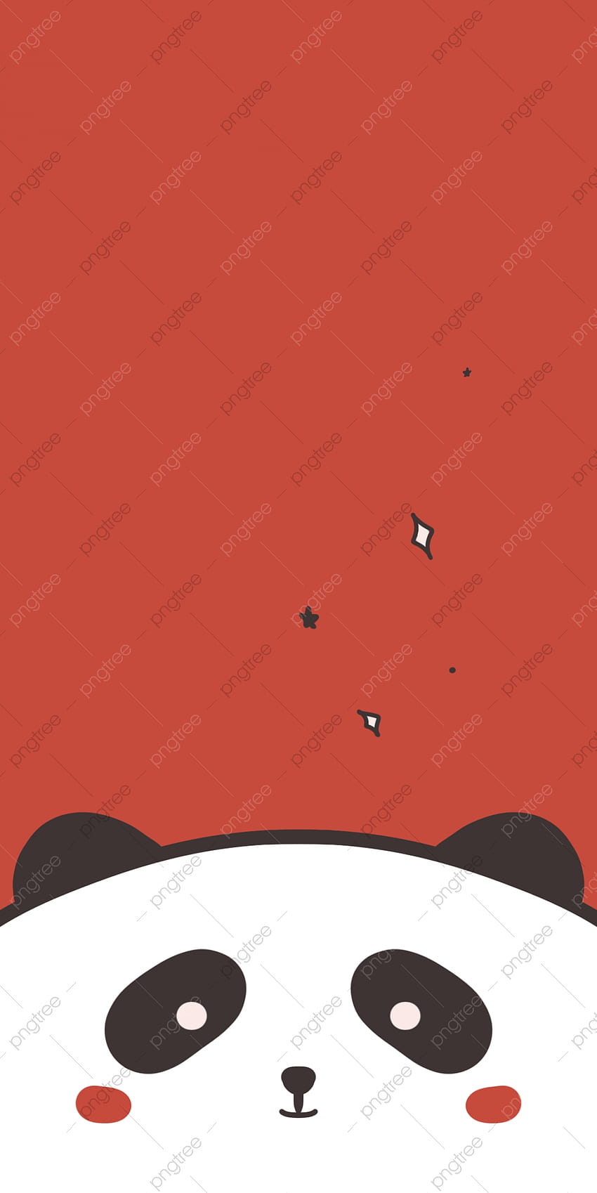 Fond de téléphone portable Panda mignon, mignon, fond Mobile, fond mignon de dessin animé pour, téléphone Animal mignon Fond d'écran de téléphone HD