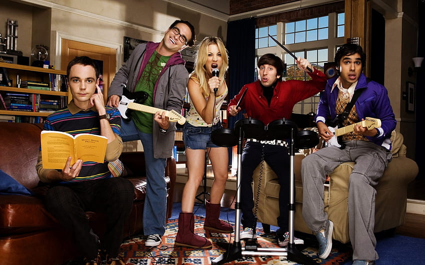 Big Bang Theory, bang, gros, théorie, bande Fond d'écran HD