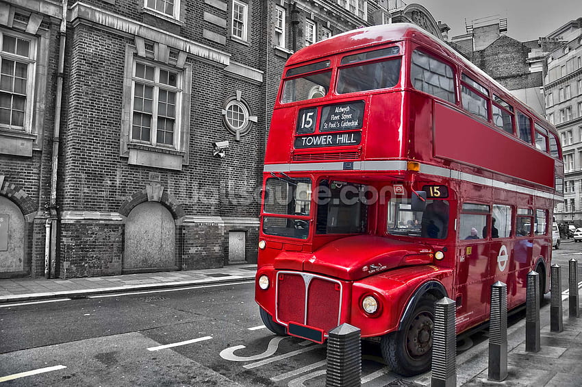 빨간 런던 버스 HD 월페이퍼