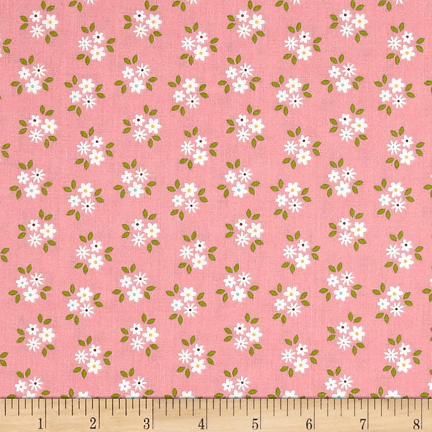 Riley Blake Garden Girl Posies Pink. Riley blake, Pink white, Girly Colorful Pattern HD phone wallpaper