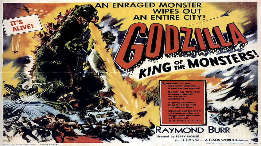 GODZILLA Landscape - Monster B Movie Posters HD wallpaper | Pxfuel