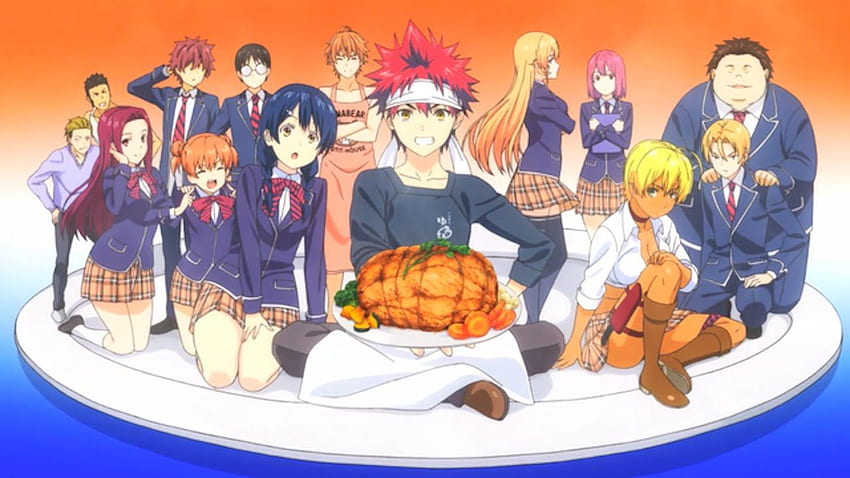 Guerres alimentaires! Critique de Shokugeki no Soma, Anime Food Wars Fond d'écran HD