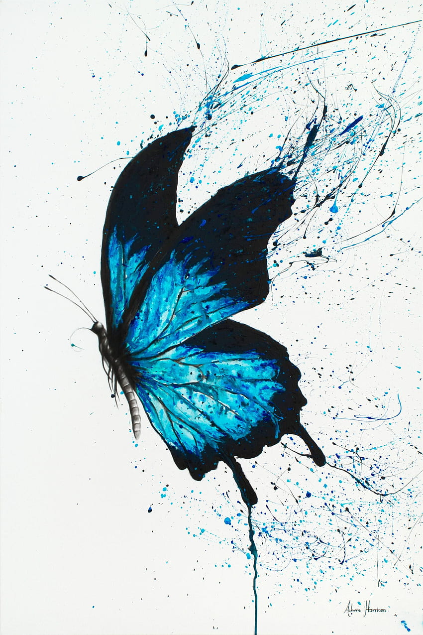 Saatchi Art Artist Ashvin Harrison; Limited Edition Print, Butterfly Dreams HD phone wallpaper