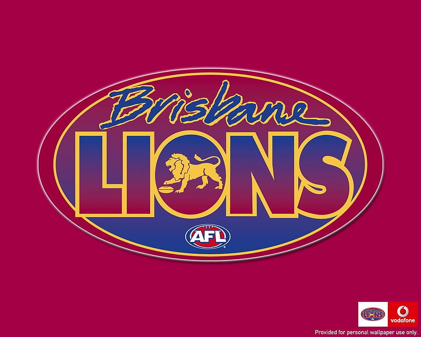 Onları seviyorum! Kükreme!. Spor logosu, Brisbane, Brisbane Lions HD duvar kağıdı