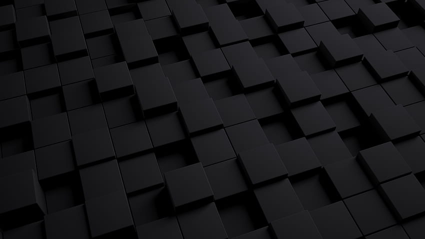 Dark, 3D, Texture, Form, Forms, Cube HD wallpaper