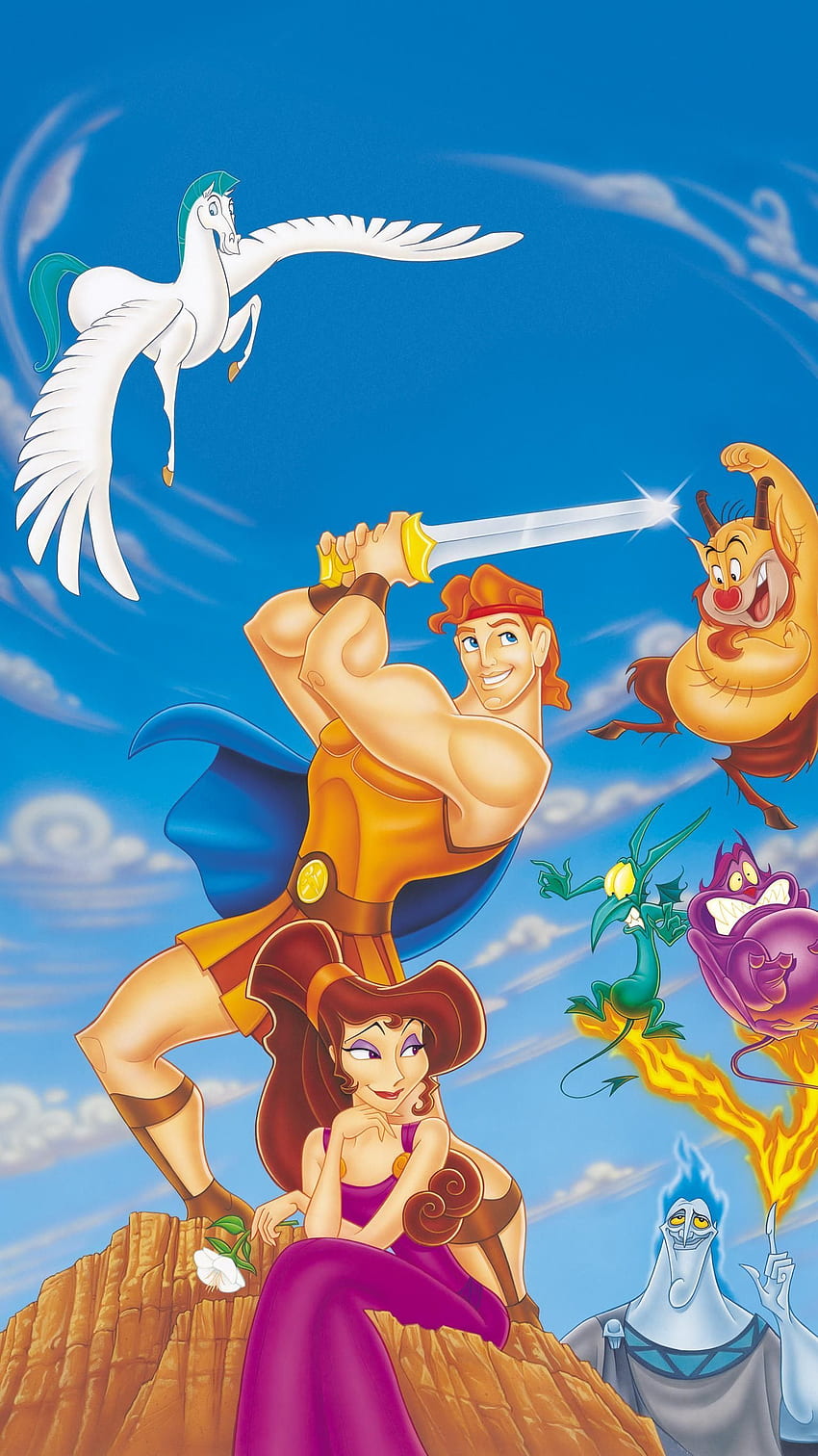 Hercules Disney, Disney Hades HD phone wallpaper