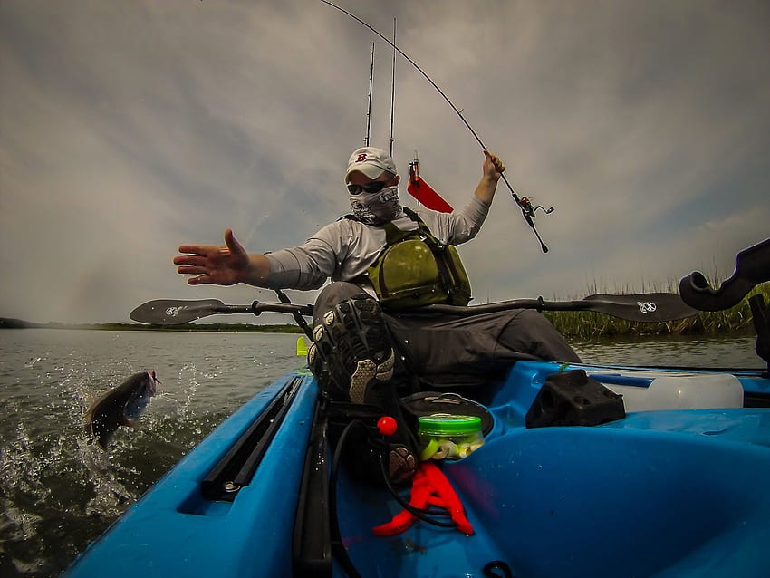 Shooting With a Canon : 2013, Kayak Fishing HD wallpaper