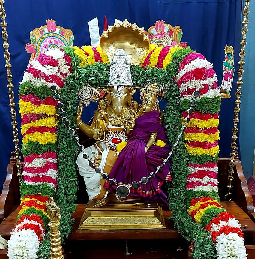 Sri Brahmatantra Swatantra Parakala Swami Mutt, Bengaluru, Hayagriva HD-Handy-Hintergrundbild