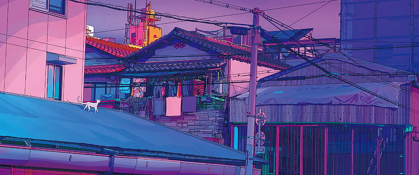 Aesthetic Tokyo (autor: Mad.dog.jones) [] : R , Pastel Japan Tapeta HD