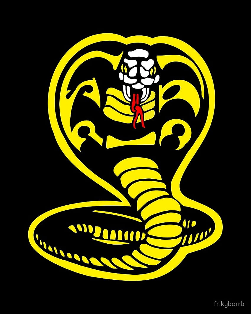 Cobra Kai, лого на Cobra HD тапет за телефон