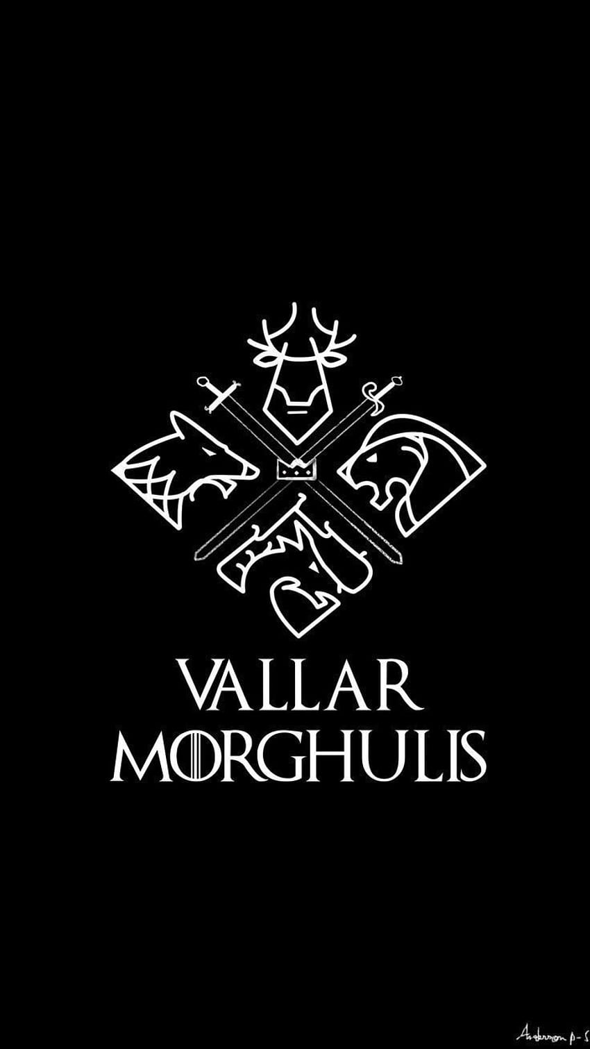 Best 20 Valar Morghulis Tattoos – NSF – Music Magazine | Game of thrones  tattoo, Tattoos, Inspirational tattoos
