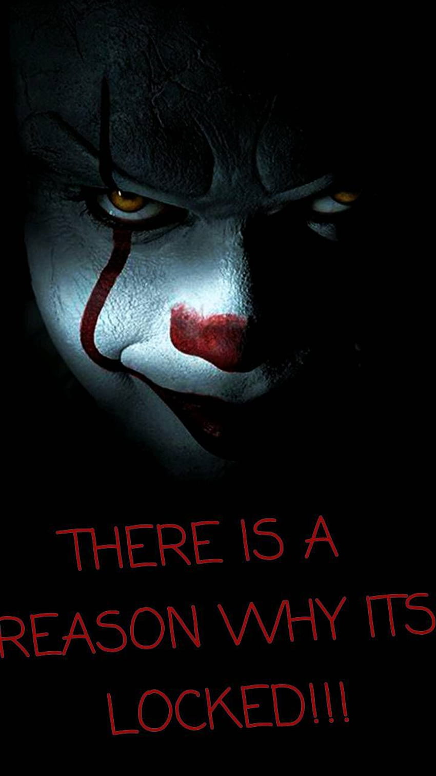 Pennywise thing. Dont touch my phone , Scary , Funny lockscreen ...