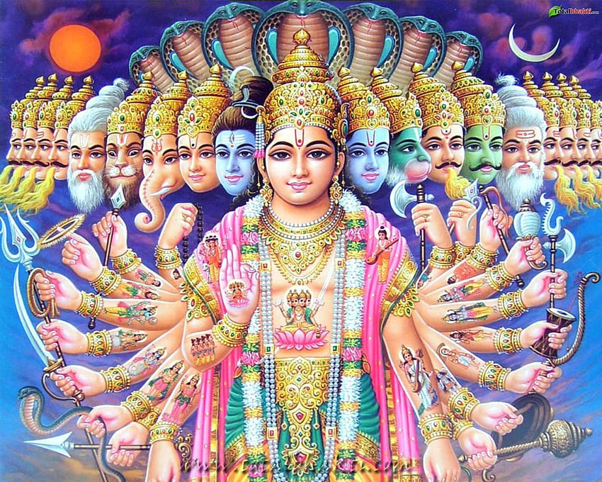 Lord Vishnu Narayan Hindu God Spiritual Background On [] for your , Mobile & Tablet. Explore Indian God . Hindu God , Indian, Hindu Mandala HD wallpaper