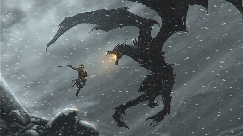 Dragon, 3D, Savaşçı, Fantezi HD duvar kağıdı