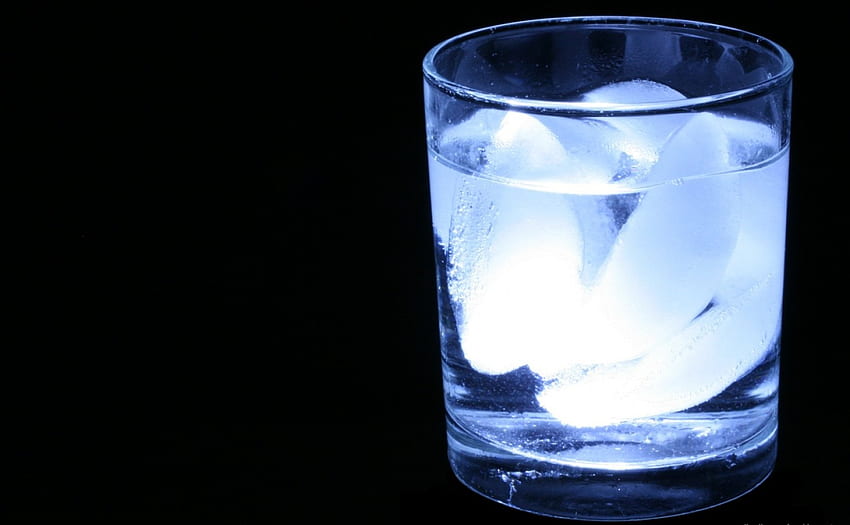 Ice Cube, tumbler, cold, cube, glass, ice HD wallpaper