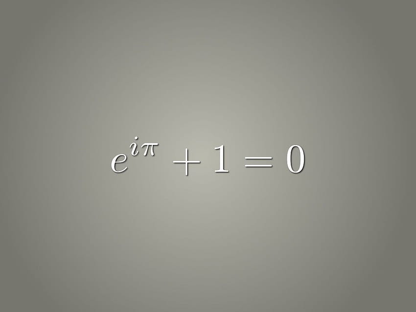 Най-красивото уравнение, Ойлер HD тапет