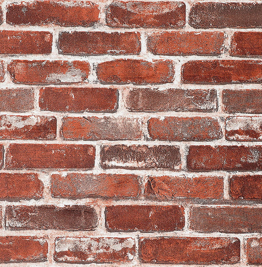 Arthome Red Brick , 20. inch Self Adhesive White HD phone wallpaper