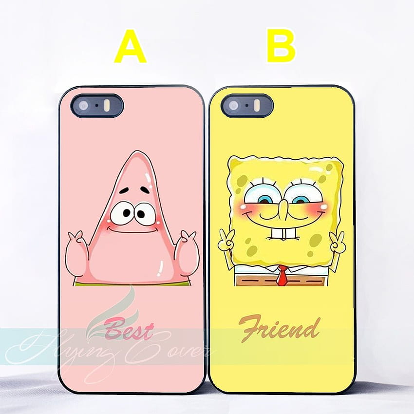 Awesome Spongebob Patrick Best Friend Bff Couple Cases - Best Friend iPhone 8 Plus Cases - & Background , Best Friends iPhone HD phone wallpaper