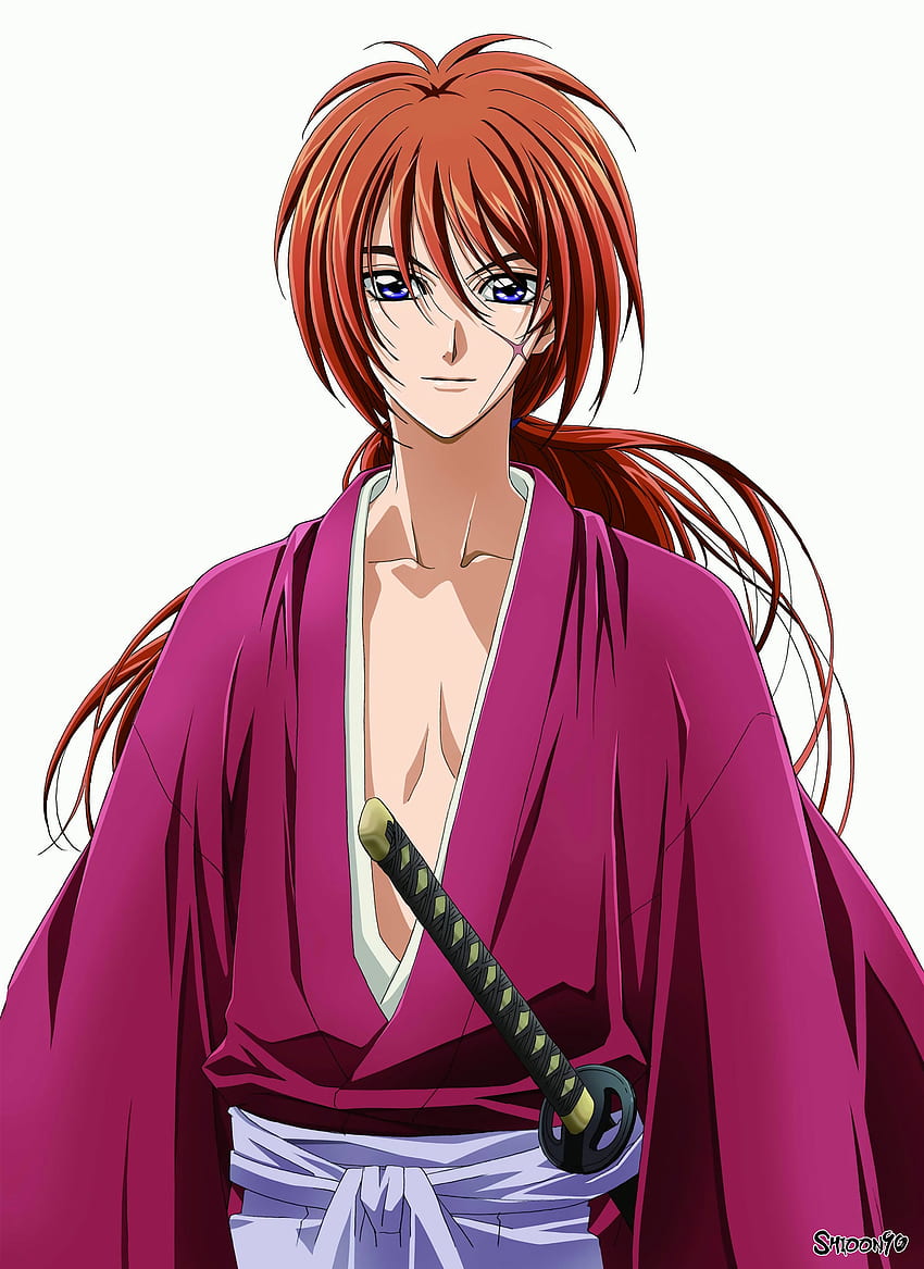 Kenshin Himura Samurai Rurouni Kenshin Anime samurai fictional Character  samurai Champloo rurouni Kenshin png  PNGWing