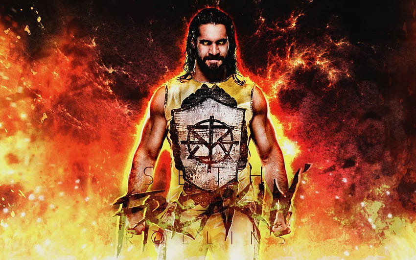Seth Rollins 2018, WWE Seth Rollins HD wallpaper