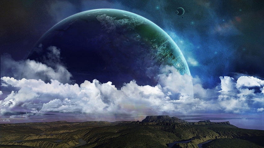 planets.. 16 Tagged Art Planets Space - 7 Real Time, Fantastic Universe HD wallpaper