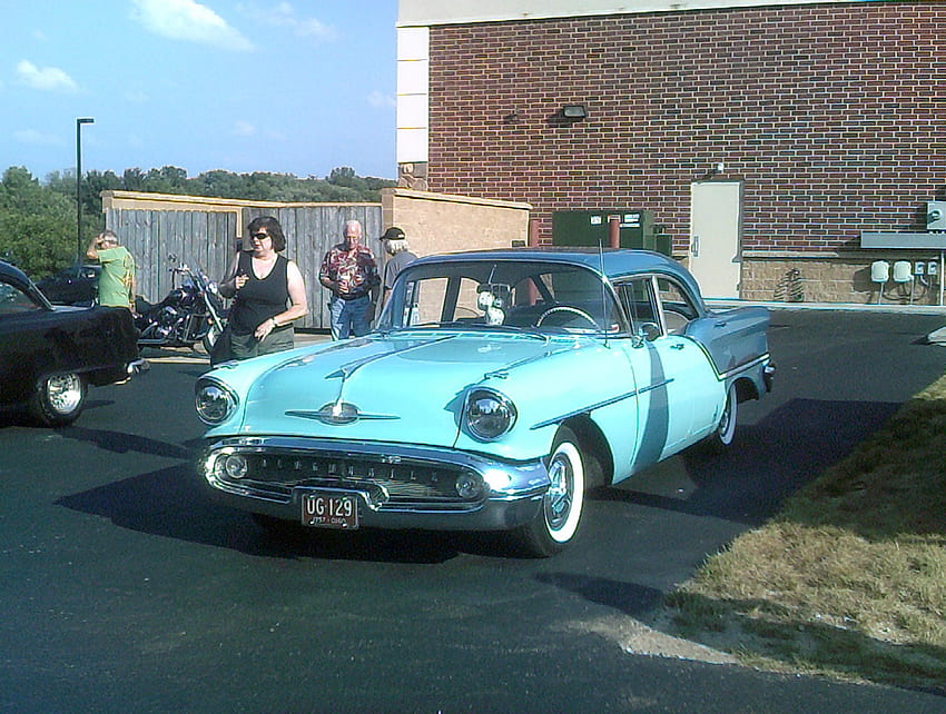 NICE CAR!!!!!, blue, cool, old, classic HD wallpaper