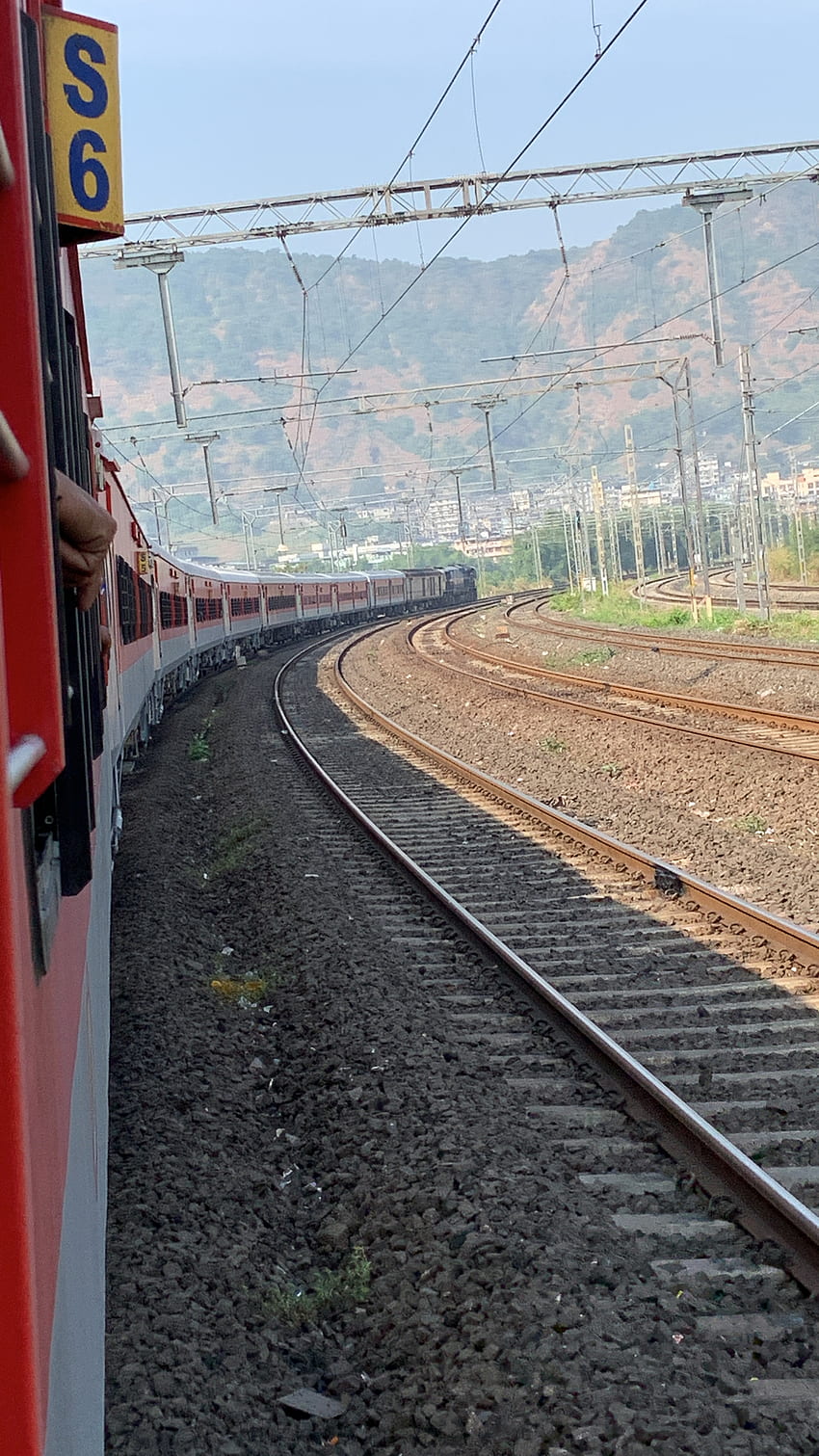 Pociąg, indyjskie koleje, pociągi Tapeta na telefon HD
