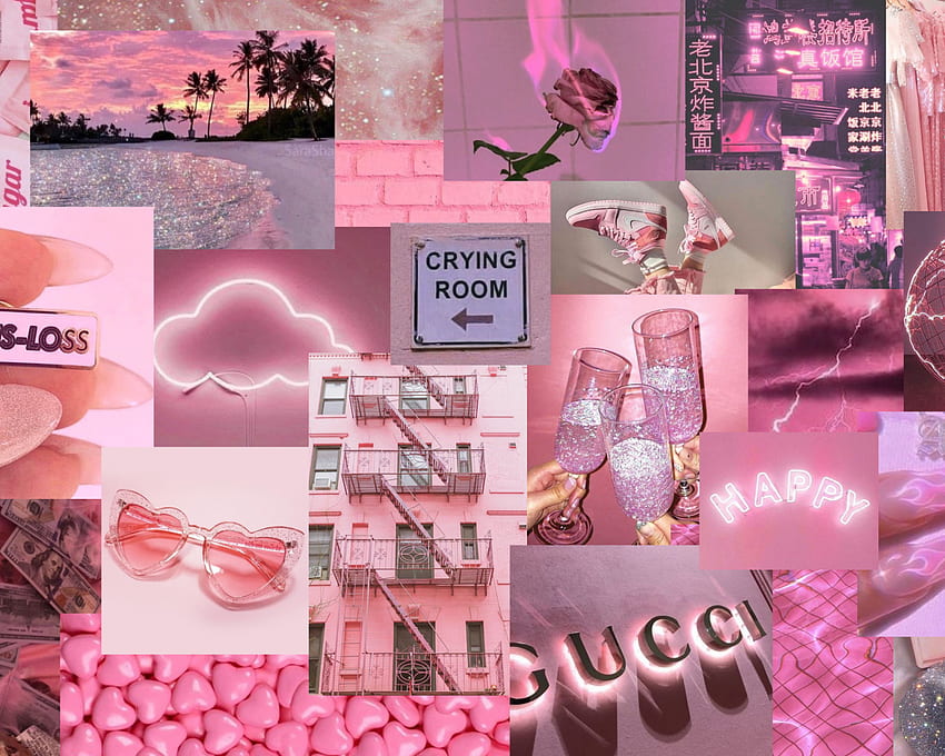 Pink Aesthetic Collage Cute Pretty [] pour votre, mobile et tablette. Explorez l'ordinateur de collage rose. Fond de collage, ordinateur rose, fond d'ordinateur rose, ordinateur portable de collage rose Fond d'écran HD