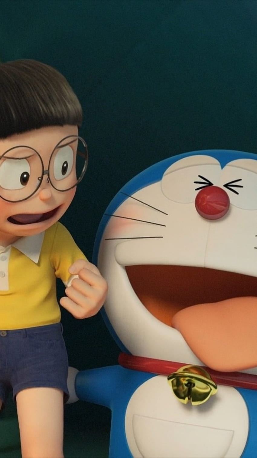 Doremon and Nobita wallpaper for wall  Myindianthings