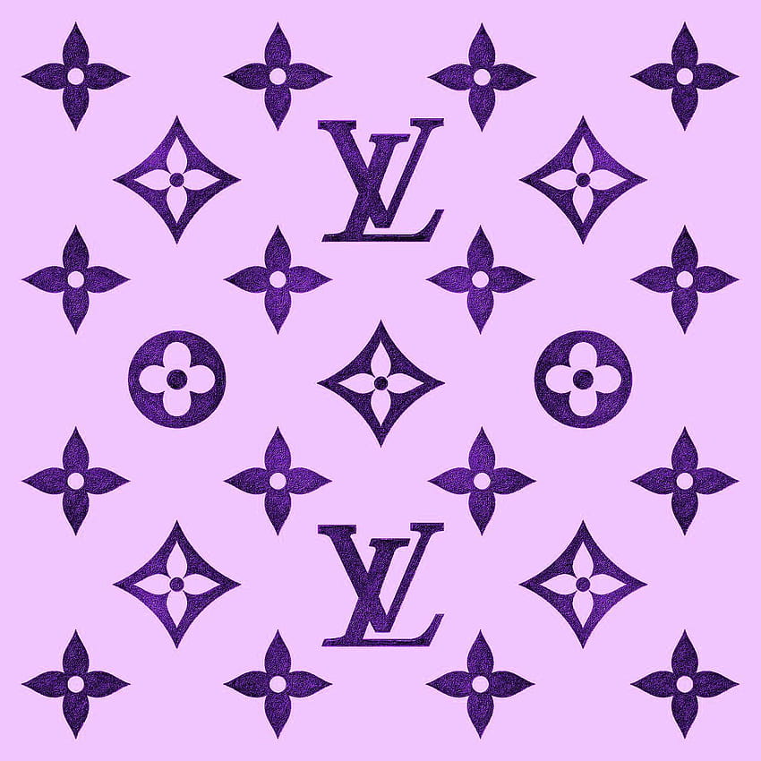 aesthetic purple louis vuitton wallpaper