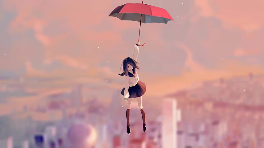 Umbrella Girl. Just Fly Anime - Live , Anime Girl Umbrella HD wallpaper